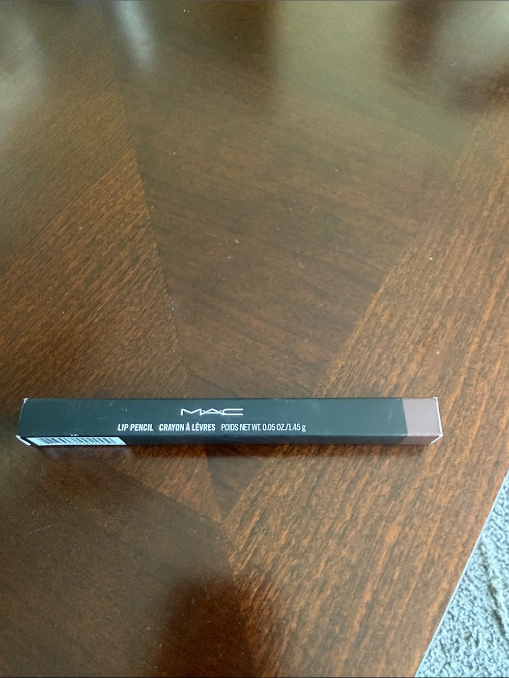 MAC Lip Pencil liner in Sleek Black Box in chestnut new never worn NWT
